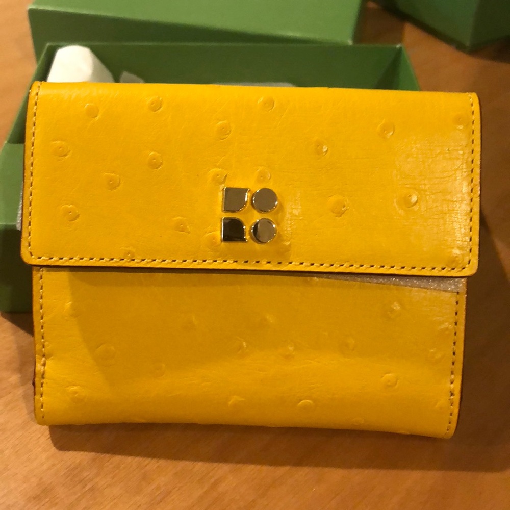 Kate Spade Mirabilli Wallet ~ Mustard